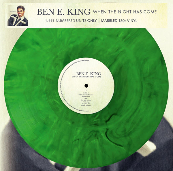 WHEN THE NIGHT HAS COME by BEN E. KING Vinyl LP  3628