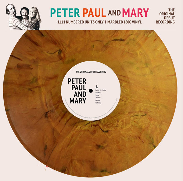 WHERE HAVE ALL THE FLOWERS GONE by PETER PAUL AND MARY Vinyl LP  3637