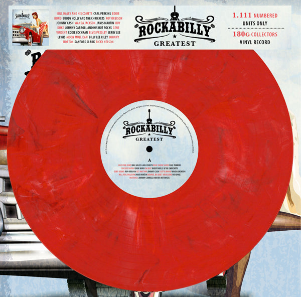 ROCKABILLY GREATEST by VARIOUS ARTISTS Vinyl LP  3677  Label: MAGIC OF VINYL