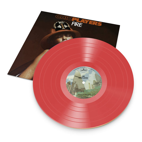FIRE (RED VINYL) by OHIO PLAYERS Vinyl LP