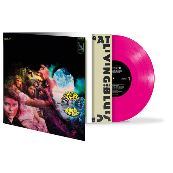 LIVING THE BLUES (YELLOW + PINK VINYL) (RSD 2021) by CANNED HEAT Vinyl Double Album