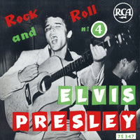 ROCK AND ROLL NO. 4  by ELVIS PRESLEY  Vinyl 7" black