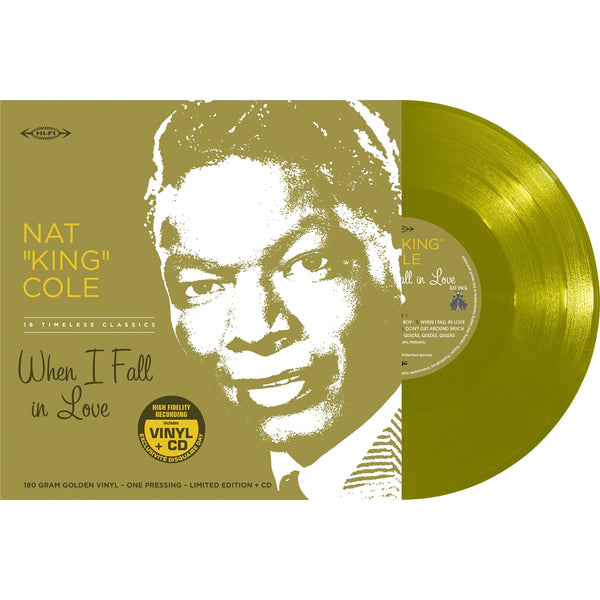 WHEN I FALL IN LOVE (GOLD VINYL) (+ CD) by NAT KING COLE Vinyl LP