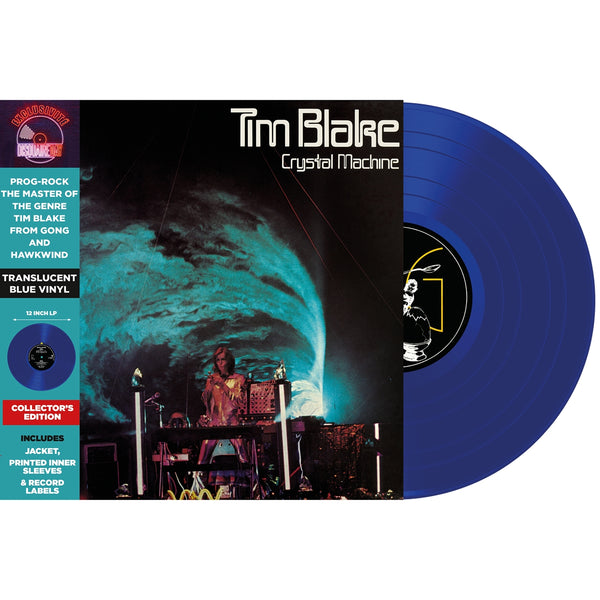 CRYSTAL MACHINE (BLUE VINYL) by TIM BLAKE Vinyl LP