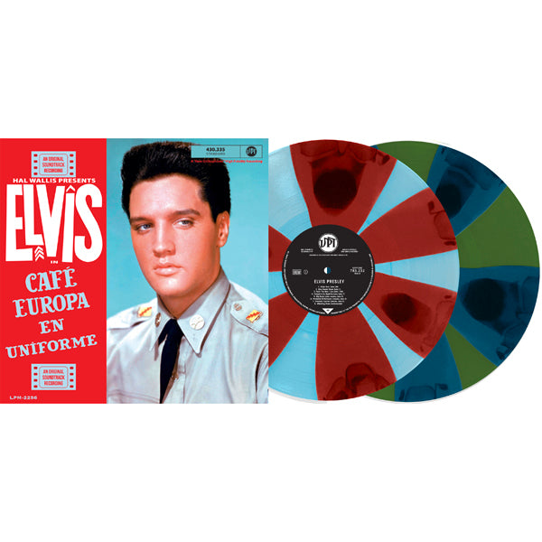CAFÉ EUROPA EN UNIFORME GREEN PINK CORNETTO VINYL RSD 2021  ELVIS PRESLEY Vinyl Double Album