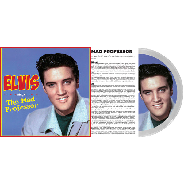 SINGS THE MAD PROFESSOR (PICTURE DISC VINYL) (RSD 2021) by ELVIS PRESLEY Vinyl 12" Picture Disc