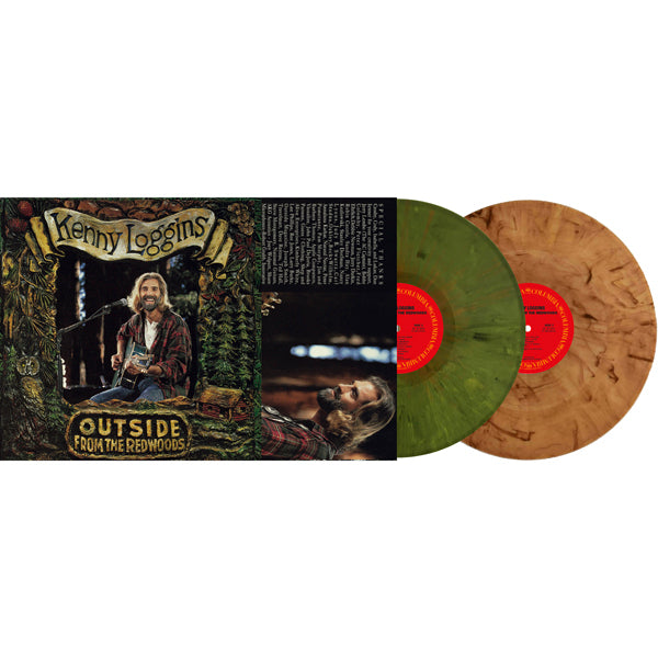 OUTSIDE FROM THE REDWOODS (GREEN + BROWN VINYL) (RSD 2021) by KENNY LOGGINS Vinyl Double Album