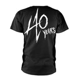 40TH ANNIVERSARY SONGS LOGO by METALLICA T-Shirt - punk to funk heaven