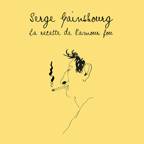 Serge Gainsbourg ‎– La Recette De L'Amour Fou vinyl lp PRM005