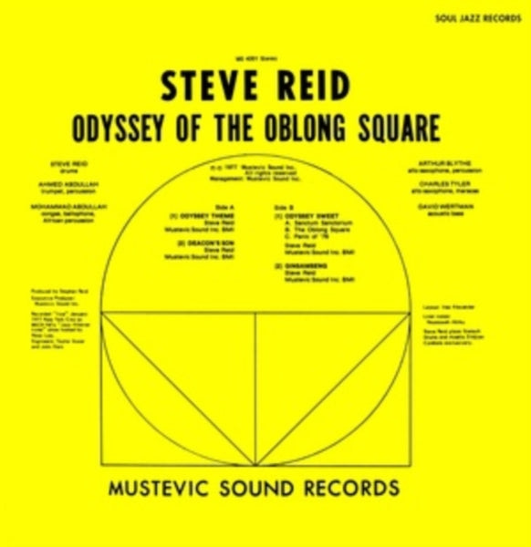 Odyssey of the Oblong Square Artist Steve Reid Format:Vinyl / 12" Album Coloured Vinyl Label:Soul Jazz Catalogue No:SJRLP514C
