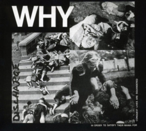 Why Artist Discharge Format:CD / Album Digipak Label:Captain Oi! Catalogue No:AHOYDPX619