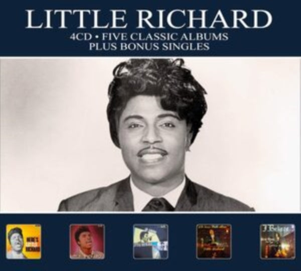 Little Richard ‎– Five Classic Albums Plus Bonus Singles Label: Reel To Reel Music Company ‎– RTRCD51 Format: 4 × CD, Compilation