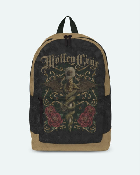Motley Crue Roses Classic Rucksack tock sax