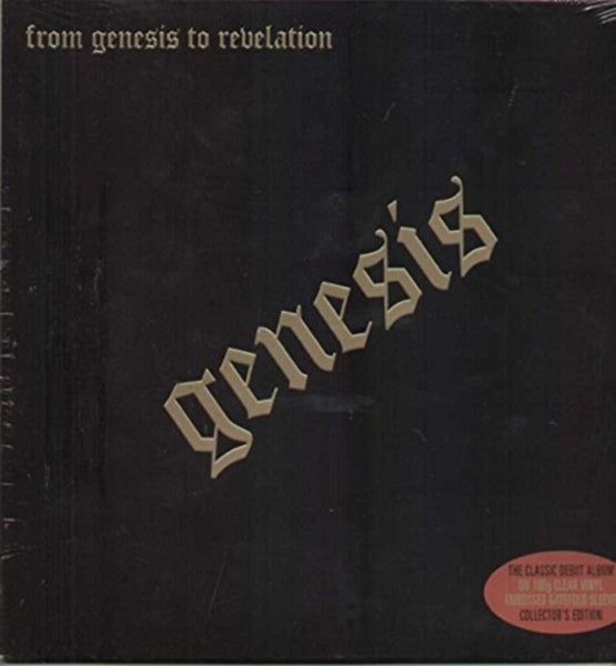 Genesis ‎– From Genesis To Revelation Label: Not Bad Records  ‎– BADLP005 Format: Vinyl, LP