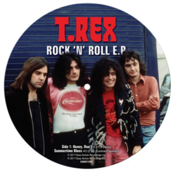 Rock 'N' Roll EP Artist T.Rex Format:Vinyl / 7" EP Picture Disc Label:Easy Action Catalogue No:EARS129P