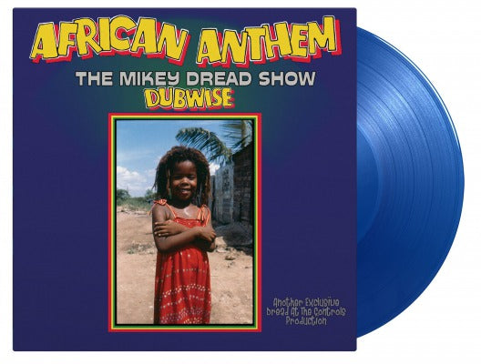 MIKEY DREAD AFRICAN ANTHEM DUBWISE (THE MIKEY DREAD SHOW) 1 x vinyl lp blue ltd