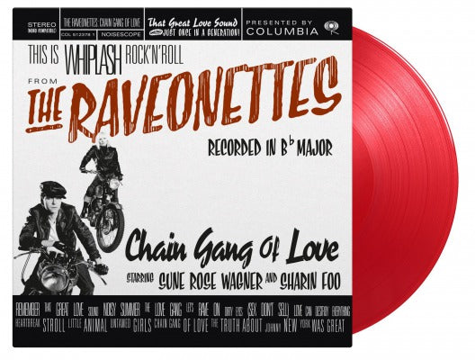 CHAIN GANG OF LOVE (COLOURED) by RAVEONETTES Vinyl LP  MOVLP069
