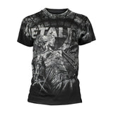 STONED JUSTICE (ALL OVER) by METALLICA T-Shirt, Front & Back Print