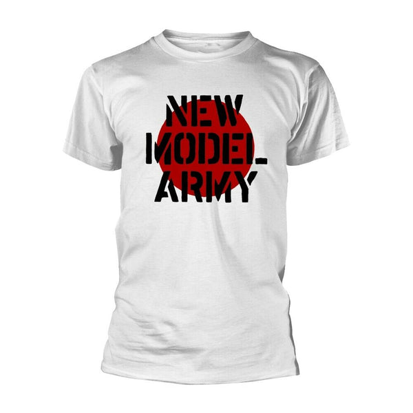 LOGO (WHITE) by NEW MODEL ARMY T-Shirt