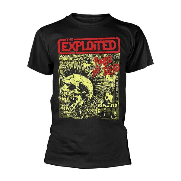 PUNKS NOT DEAD (BLACK) by EXPLOITED, THE T-Shirt