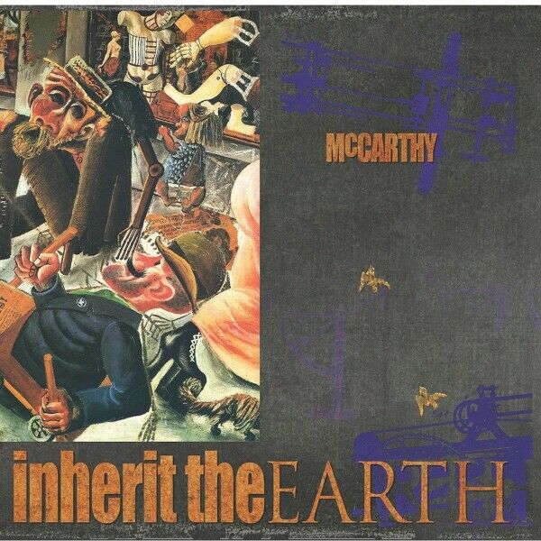 THE ENRAGED WILL INHERIT THE EARTH- McCARTHY 2 x  orange vinyl LP + 7" VINYL OPT4.028