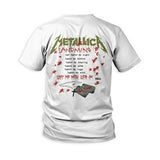 ONE LANDMINE by METALLICA T-Shirt, Front & Back Print
