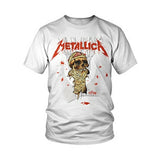ONE LANDMINE by METALLICA T-Shirt, Front & Back Print