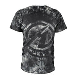 STONED JUSTICE (ALL OVER) by METALLICA T-Shirt, Front & Back Print