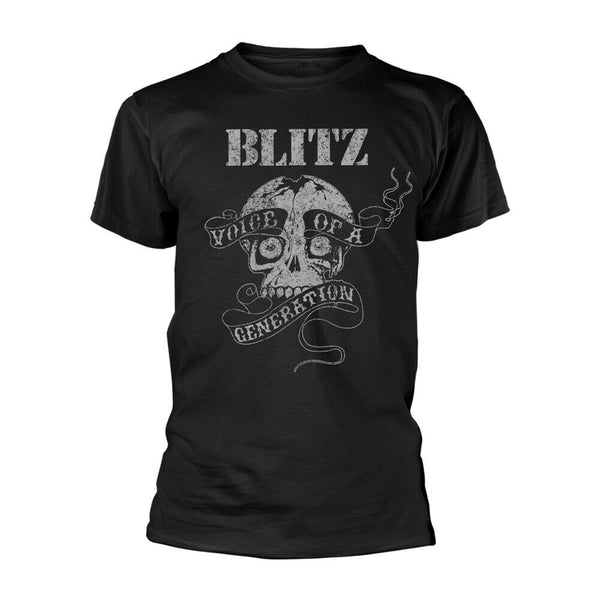 VOICE OF A GENERATION (BLACK) by BLITZ T-Shirt