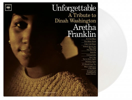 UNFORGETTABLE TRIBUTE TO DINAH WASHINGTON COLOURED ARETHA FRANKLIN Vinyl LP  MOVLP2970C