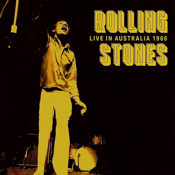 LIVE IN AUSTRALIA 1966 (YELLOW VINYL LIMITED)  by ROLLING STONES Vinyl LP     LCLPC5079