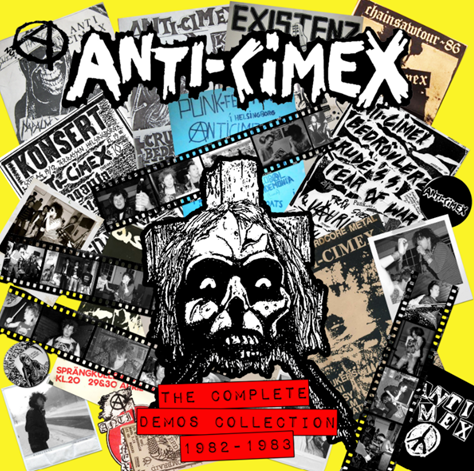 ANTI CIMEX THE COMPLETE DEMOS COLLECTION 1982-1983 VINYL LP AG122