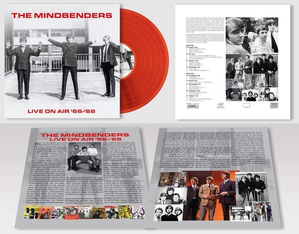 LIVE ON AIR '66 - '68 (LIMITED RED VINYL)  by MINDBENDERS, THE  Vinyl LP  LCLPC5036