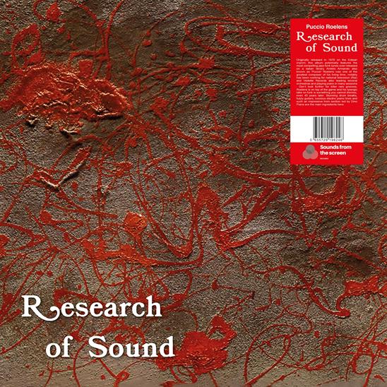 PUCCIO ROELENS ‎– Research of Sound vinyl lp reissue  SFTS01