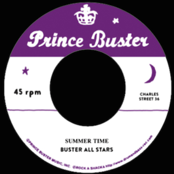 Buster All Stars - Summer Time / Hey Train (Unreleased) 7" vinyl RSPB7007   pre order