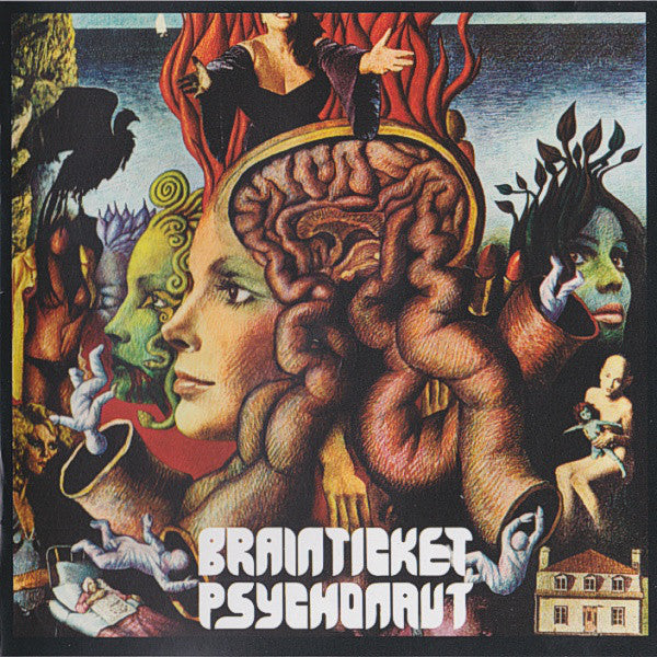BRAINTICKET – Psychonaut  Clear Vinyl lp  LR312C