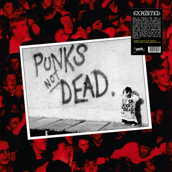 Punks Not Dead (Yellow Vinyl) Artist THE  EXPLOITED Format:LP Label:RADIATION REISSUE Catalogue No:RRS72CV