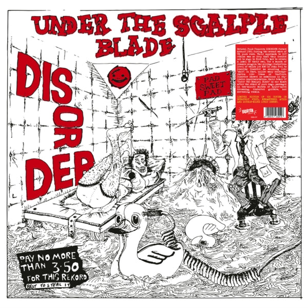 Under The Scalpel Blade (Burgundy Vinyl) Artist DISORDER Format:LP Label:RADIATION REISSUES Catalogue No:RRS14CV