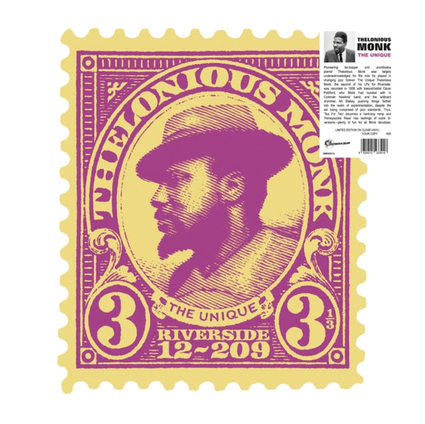The unique Artist Thelonious Monk Format:Vinyl / 12" Album (Clear vinyl) Label:Destination Moon