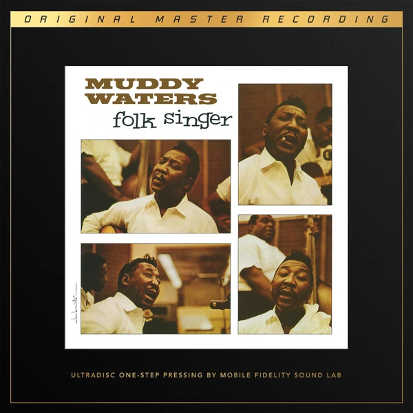 MUDDY WATERS Folk Singer  Limited Edition UltraDisc One-Step 45rpm Vinyl 2LP Numbered Deluxe Box Set  UD1S-023