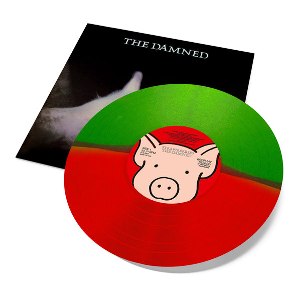 STRAWBERRIES (RED & GREEN VINYL) by DAMNED, THE Vinyl LP