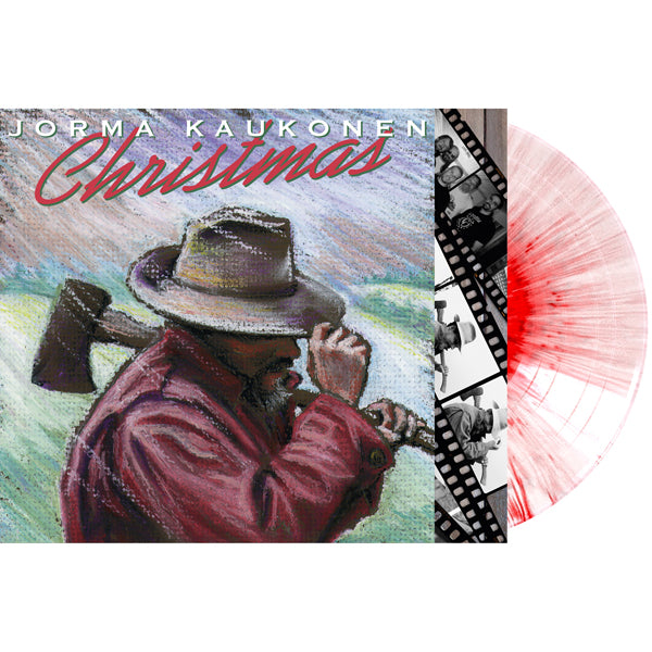 CHRISTMAS (WHITE/RED SPLATTER VINYL) (BLACK FRIDAY RSD 2021) by JORMA KAUKONEN Vinyl LP
