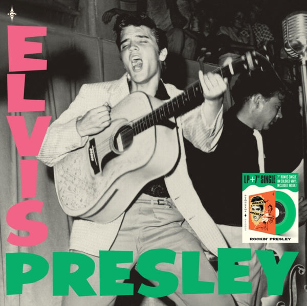 Elvis Presley ‎– Elvis Presley  Glamourama Records ‎– 660157  Vinyl LP + 7"Green