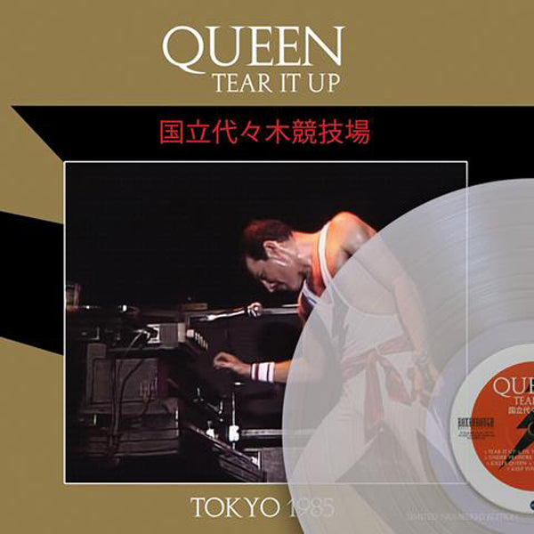QUEEN TEAR IT UP TOKYO 1985 LTD CLEAR VINYL LP ROXMB013-clear