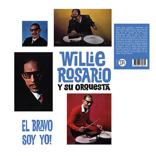 Willie Rosario and His Orchestra: El Bravo Soy yo! vinyl lp SURVIVAL RESEARCH