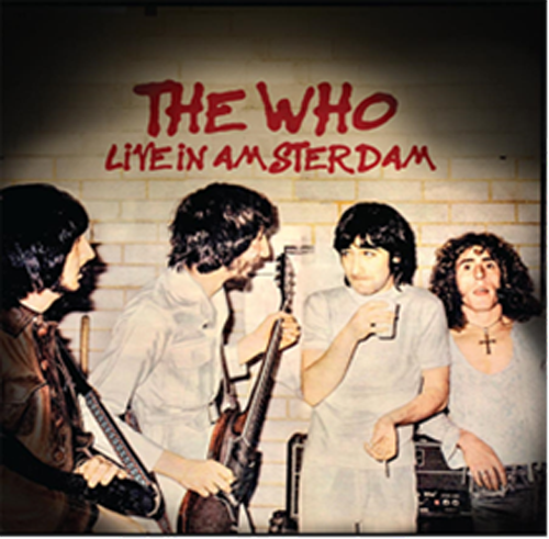 THE WHO LIVE IN AMSTERDAM Double dark red coloured 180g 2 x vinyl lp