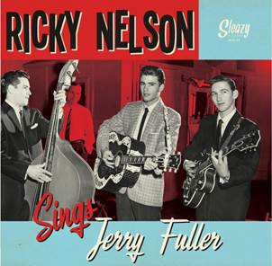 NELSON, Ricky “Sings Jerry Fuller”   RED VINYL 10”  SR10-33  SLEAZY RECORDS