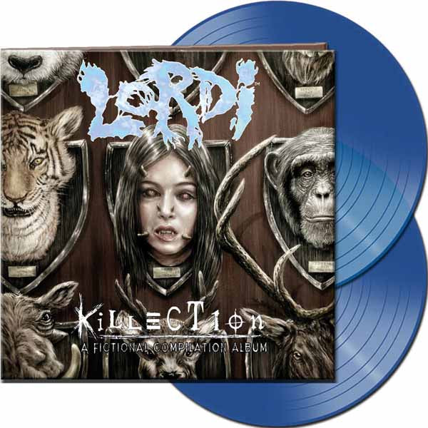 KILLECTION (CLEAR BLUE) by LORDI Vinyl Double Album  AFM73215