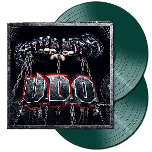 GAME OVER (PLASTIC HEAD EXCLUSIVE DARK GREEN VINYL) by U.D.O. Vinyl Double Album  AFM75312GB