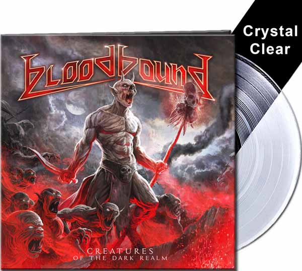 CREATURES OF THE DARK REALM (CRYSTAL CLEAR VINYL) by BLOODBOUND Vinyl LP  AFM7641